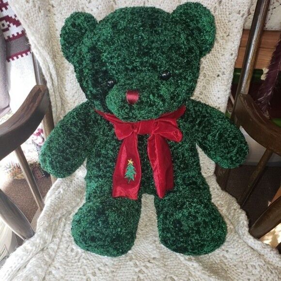 GREEN PLUS Christmas Bear - Picture 1 of 6